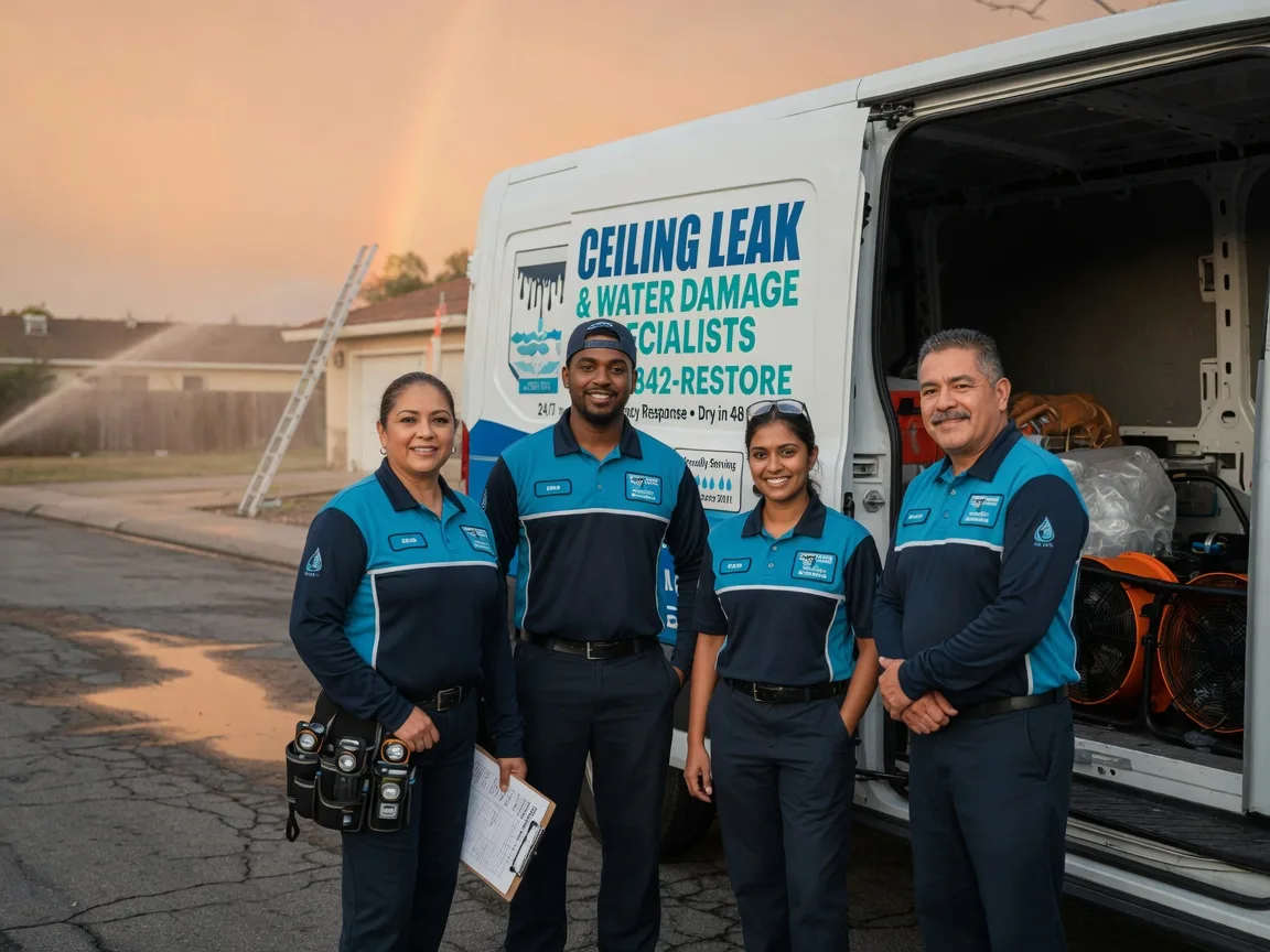 Ceiling Leak Cleanup company in Shavertown, PA